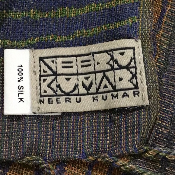 Neeru Kumar Silk Scarf - Picture 2 of 5